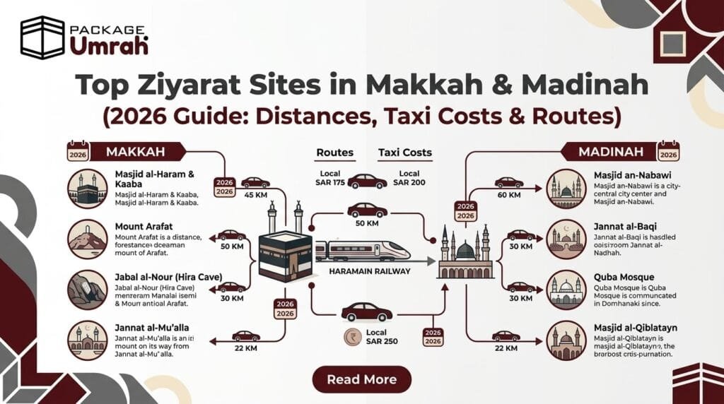 ziyarat sites in makkah and madinah